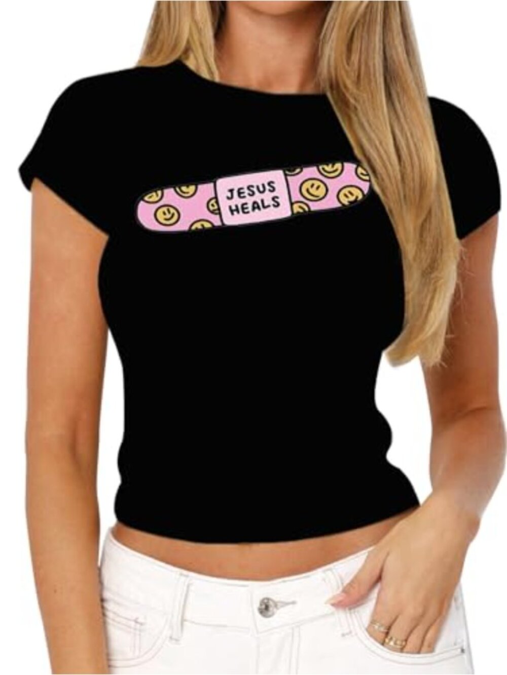Women's Y2k Short Sleeve Graphic Slim Fit T-Shirt